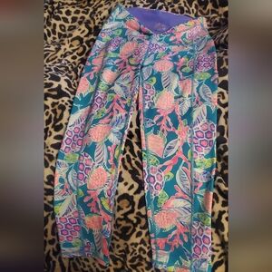 Lilly Pulitzer luxletic weekender turtle leggings size small
